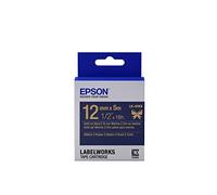 Epson LK-4HKK - Label-Making Tapes (Gold on Navy, Satin, Epson, LabelWorks LW-Z900FK QWERTY)