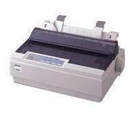 Epson LX 300+ Letter Dot Matrix B&W Printer, A4, Roll (25.4 cm x 56 cm) 240 dpi x 144 dpi 9 pin up to 337 cpsec parallel, serial