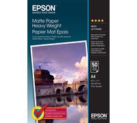 Epson Matte Paper Heavy Weight, DIN A4, 167g/m², 50 Sheets