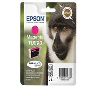 Epson T08934010 Original Epson T0893 DuraBrite Ultra Magenta Ink Cartridge ( Monkey )