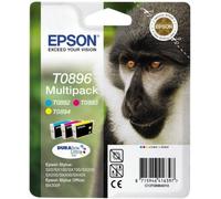 Epson Monkey Multipack 3-colours T0896 DURABrite Ultra Ink