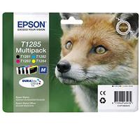 Epson Fox Multipack 4-colours T1285 DURABrite Ultra Ink
