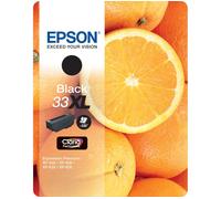 EPSON No. 33 Oranges XL Black Ink Cartridge - 650 page yield, Black