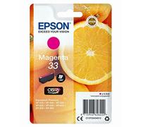 Genuine Original Epson 33 + 33XL Printer Ink Cartridges, Orange - No Box
