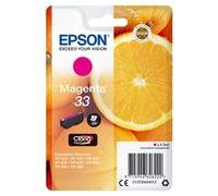 Epson Oranges Singlepack Magenta 33 Claria Premium Ink Standard Yield Pigment-ba