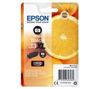 GENUINE EPSON 33XL Photo Black cartridge ORIGINAL sealed ink T3361 ORANGES UK 48