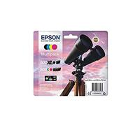 EPSON Original 502 Ink Binoculars Multipack 4-Colour Black XL, CMY Standard, XP-5100 XP-5105 XP-5150 XP-5155 WF-2860DWF WF-2865DWF WF-2880DWF WF-2885DWF, ReadyPrint Flex Ink Tariffs