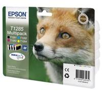 Epson Fox Multipack 4-colours T1285 DURABrite Ultra Ink
