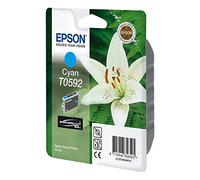 Epson C13T059240 Original Epson T0592 UltraChrome K3 Cyan Ink Cartridge