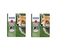 Epson Original T1283 Ink Cartridge, Magenta (Twin Pack), Genuine