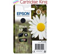 Genuine Epson Ink - 18 XL BLACK / XP212 XP215 XP222 XP305 XP315 (INC VAT)
