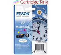 Original Epson 27 Series Colour Alarm Clock Multipack Ink for WorkForce Printers