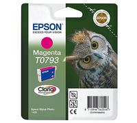 Epson C13T079340 Original Epson T0793 Claria Photographic Magenta Ink Cartridge