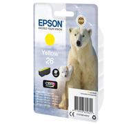 Epson Polar bear 26 Claria Premium Single Yellow Ink