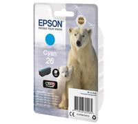 Epson T261240 Original Cyan Epson 26 Ink Cartridge (T2612) Printer Cartridge
