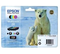 Epson T261640 Original 4 Colour Multipack Epson 26 Ink Cartridge (T2616) Printer Cartridge