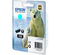 Epson Polar bear Singlepack Cyan 26 Claria Premium Ink