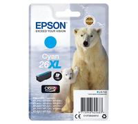 Epson Polar bear Singlepack Cyan 26XL Claria Premium Ink