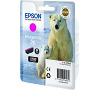 Epson Polar bear Singlepack Magenta 26 Claria Premium Ink