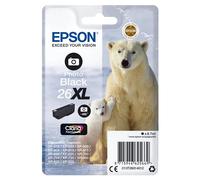 Epson Polar bear Singlepack Photo Black 26XL Claria Premium Ink