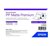 Epson PP Matte Label Premium, Die-cut Roll, 102mm x 51mm, 535 Labels