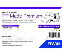 Epson PP Matte Label Premium, Die-cut Roll, 76mm x 51mm, 535 Labels