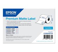 Epson Premium Matte Label - Die-cut Roll: 102mm x 152mm, 800 labels