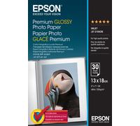 Epson C13S042154 Premium Glossy Photo Paper - Glossy photo paper - 13cm x 18cm - 255 g/m2 - 30 sheet(s) - white