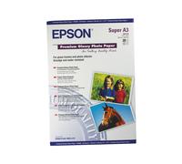 Epson Premium Glossy Photo Paper A3+ 255gsm (Pack of 20) C13S041316