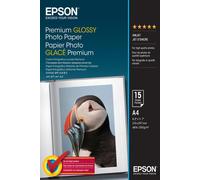 Epson Premium Glossy A4 Photo Paper 15 Sheets