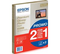 Epson Premium Glossy Photo Paper - A4 - 2x 15 Sheets
