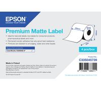 Epson C33S045739 printer label White