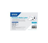 Epson Premium Matte Permanent Adhesive Acrylic 102 x 51mm 9240 Label(s) (4 Roll(s) x 2310) Shaped…