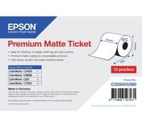 Epson Premium Matte Ticket - Roll: 102mm x 50m