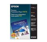 Epson Premium Presentation Paper MATTE - 8.5 "x 11 - 50 Sheets - Photo Paper (8.5 x 11, 94%)