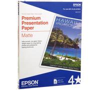 Epson Premium Presentation Paper Matte White Letter 50 Sheets