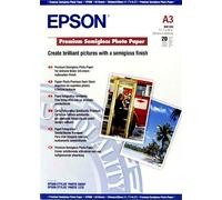 Epson Premium Semigloss Photo Paper, DIN A3, 251g/m², 20 Sheets ( C13S041334 )