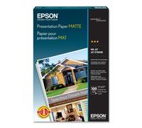 Epson Presentation Paper MATTE 11x17 Inches 100 Sheets S041070 White