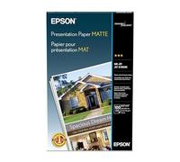 Epson Presentation Paper Matte (8.5x14 Inches, 100 Sheets) (S041067) | Quality matte paper ideal for everyday home, school and business projects. Works with inkjet printers.