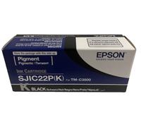 Epson S020601 Sjic22p(K) C33S020604 Original Black Cartridge TM-C3500 [A Box]