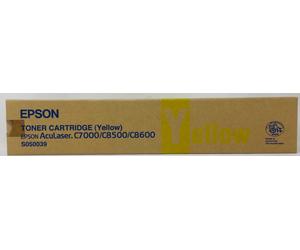 Epson S050039 Original Yellow Toner Aculaser C7000/C8500/C8600 (5,500 Pages)