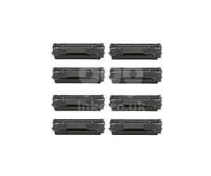 Epson S050167 Eight Pack - 8 Black Replacement Standard Capacity Laser Toners 3000 Pages Each