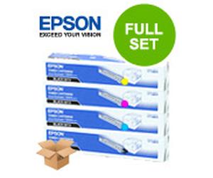Epson S050229/26 Full Set Original Toners (4 Pack)