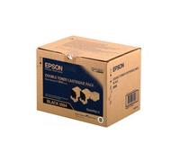 Epson S050594 Pack of 2 Black Original Toner Cartridges
