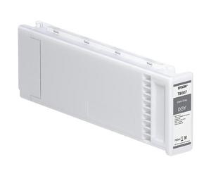 Epson Singlepack Dark Gray T800700 UltraChrome PRO 700ml. Colour ink type: Pigment-based ink Colour ink volume: 700 ml Printing colours: Dark Grey Quantity per pack: 1 pc(s)