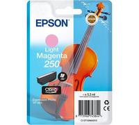 Epson 250 Violin Singlepack Genuine Ink Cartridge| Light Magenta | 1x 5.3ml | Brand-made for optimal results