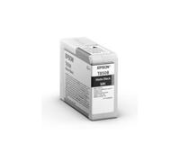 Epson Singlepack Matte Black T58080N. Black ink volume: 80 ml Supply type: Single pack Printing colours: Black Quantity per pack: 1 pc(s)