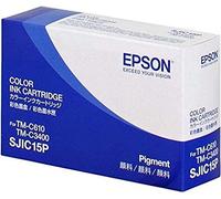 Epson SJIC15P (Pack of 3) Ink Cartridge - TM-C610 TM-C3400 Printers (Exp 2019)