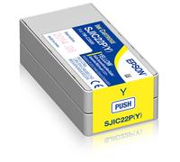 Genuine BOXED Epson Ink- SJIC22P(Y) YELLOW/ TM-C3500 BestBefore March 2024