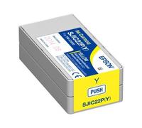 Epson SJIC22P Y Ink cartridge TM-C3500 - Yellow